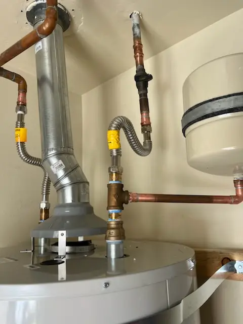 Water heater installation and plumbing repair in North Bloomfield